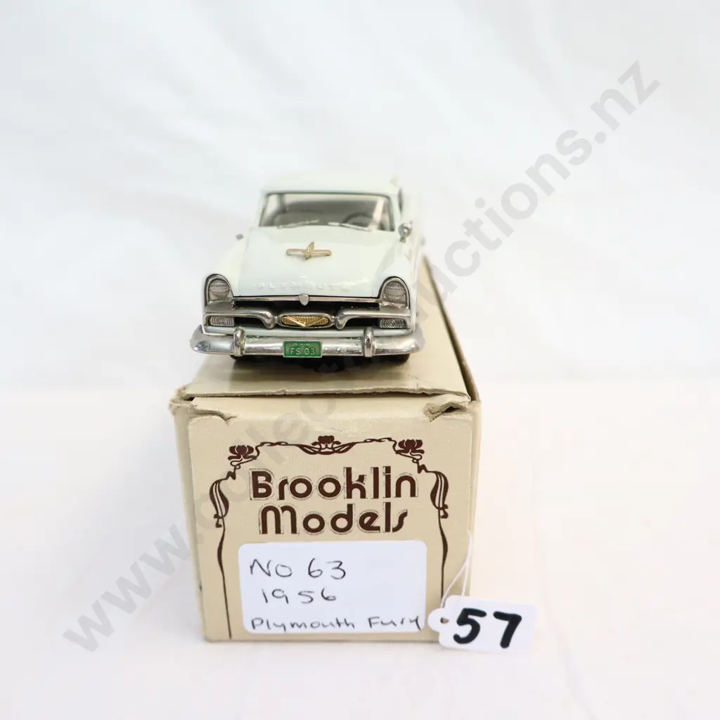 1/43 Brooklin Models 1956 Plymouth Fury Image 1++