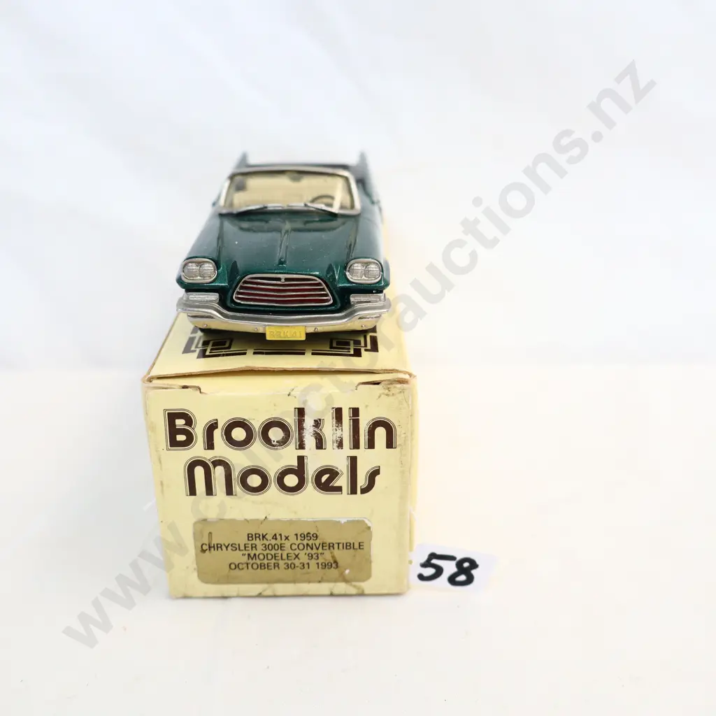1/43 Brooklin Models 1959 Chrysler 300E Image 1++