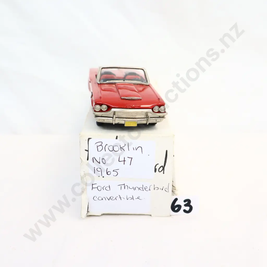1/43 Brooklin Models 1965 Ford Thunderbird Image 1++