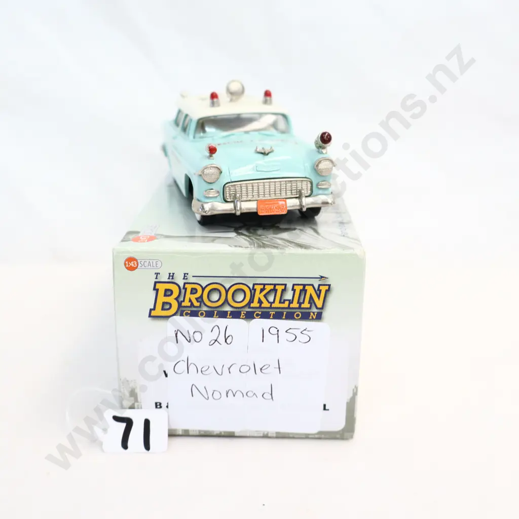 1/43 Brooklin Models 1955 Chevrolet Nomad Image 1++