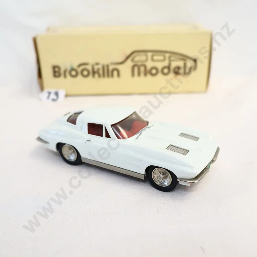 1/43 Brooklin Models 1963 Chevrolet Corvette Stingray Image 1++