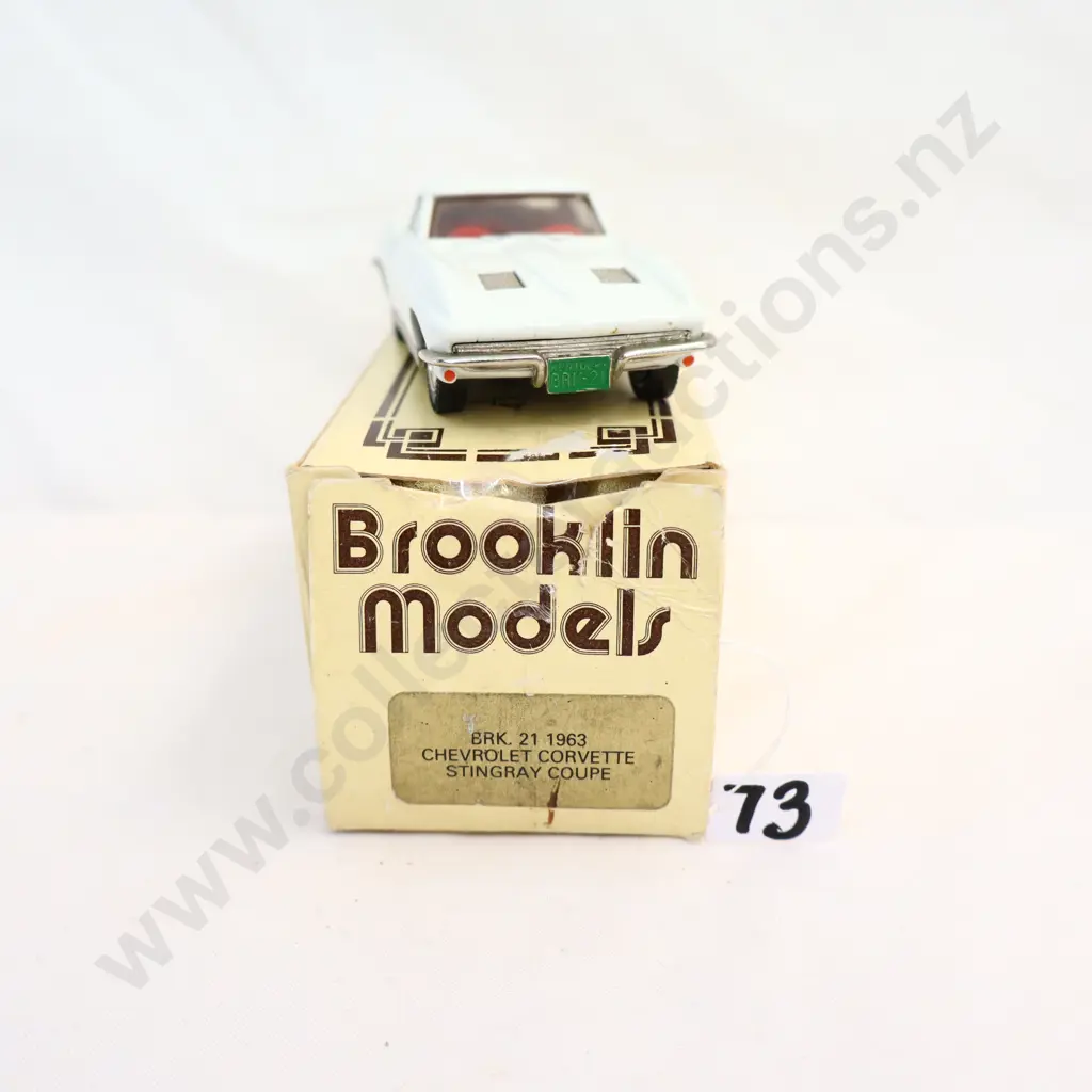 1/43 Brooklin Models 1963 Chevrolet Corvette Stingray Image 1++