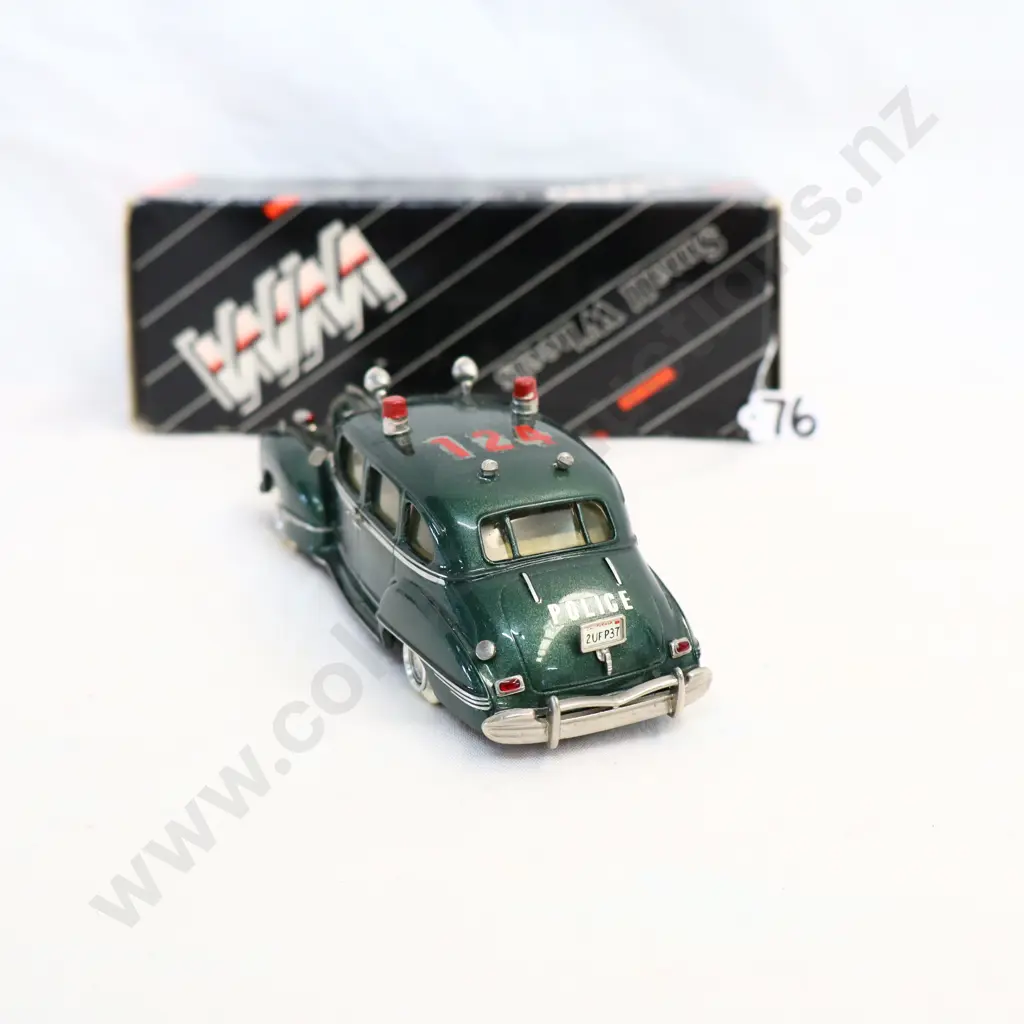 1/43 Western Models 1942 Hudson Custom Police Image 1++