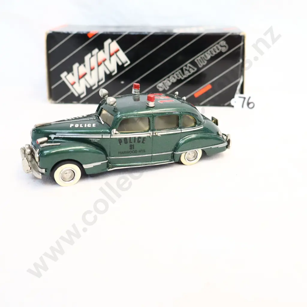 1/43 Western Models 1942 Hudson Custom Police Image 1++