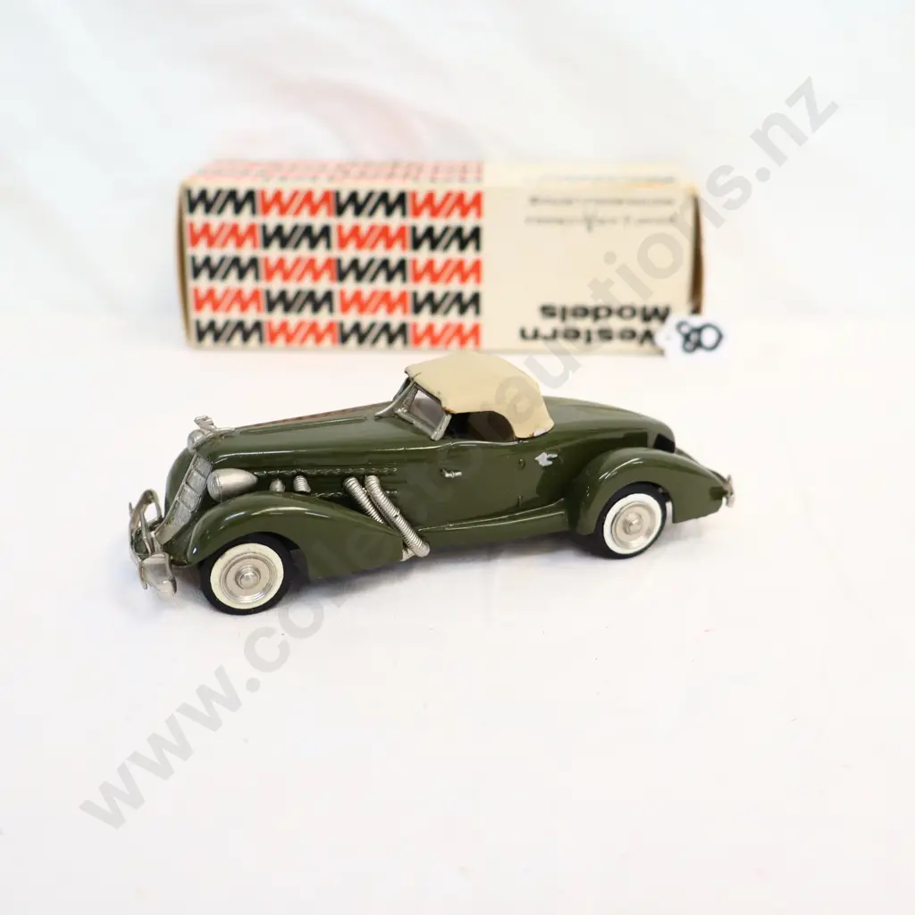 1/43 Western Models 1935 Auburn 851 Speedster Image 1++