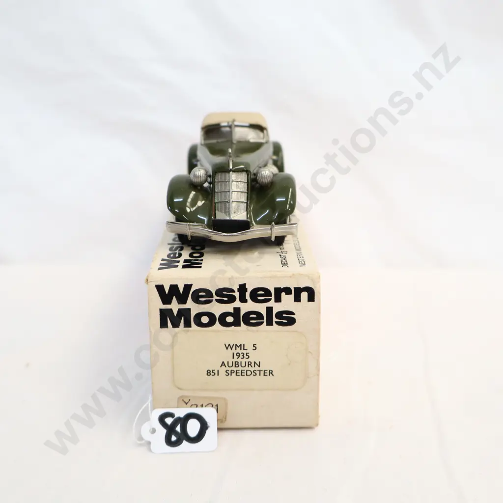 1/43 Western Models 1935 Auburn 851 Speedster Image 1++