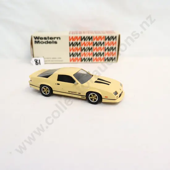 1/43 Western Models 1985 Chevrolet Camero Iroc Z