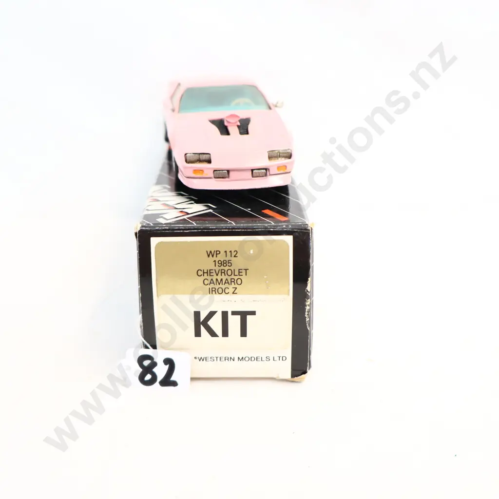1/43 Western Models 1985 Chevrolet Camero Iroc Image 1++