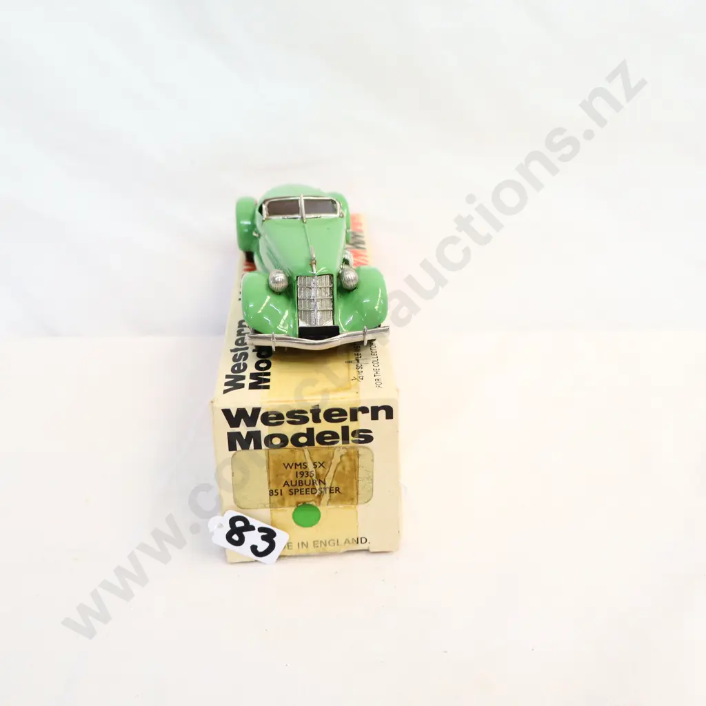 1/43 Western Models 1935 Auburn 851 Speedster Image 1++