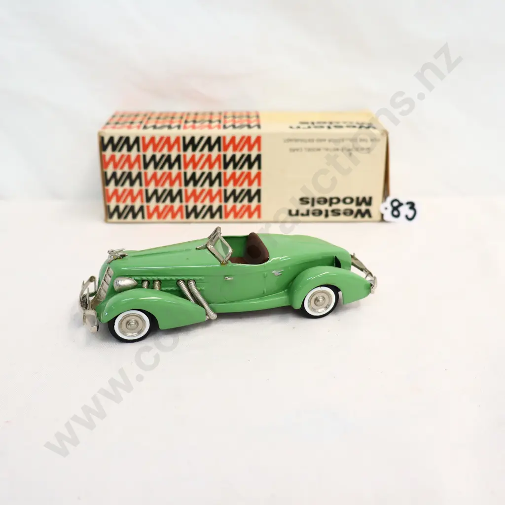 1/43 Western Models 1935 Auburn 851 Speedster Image 1++