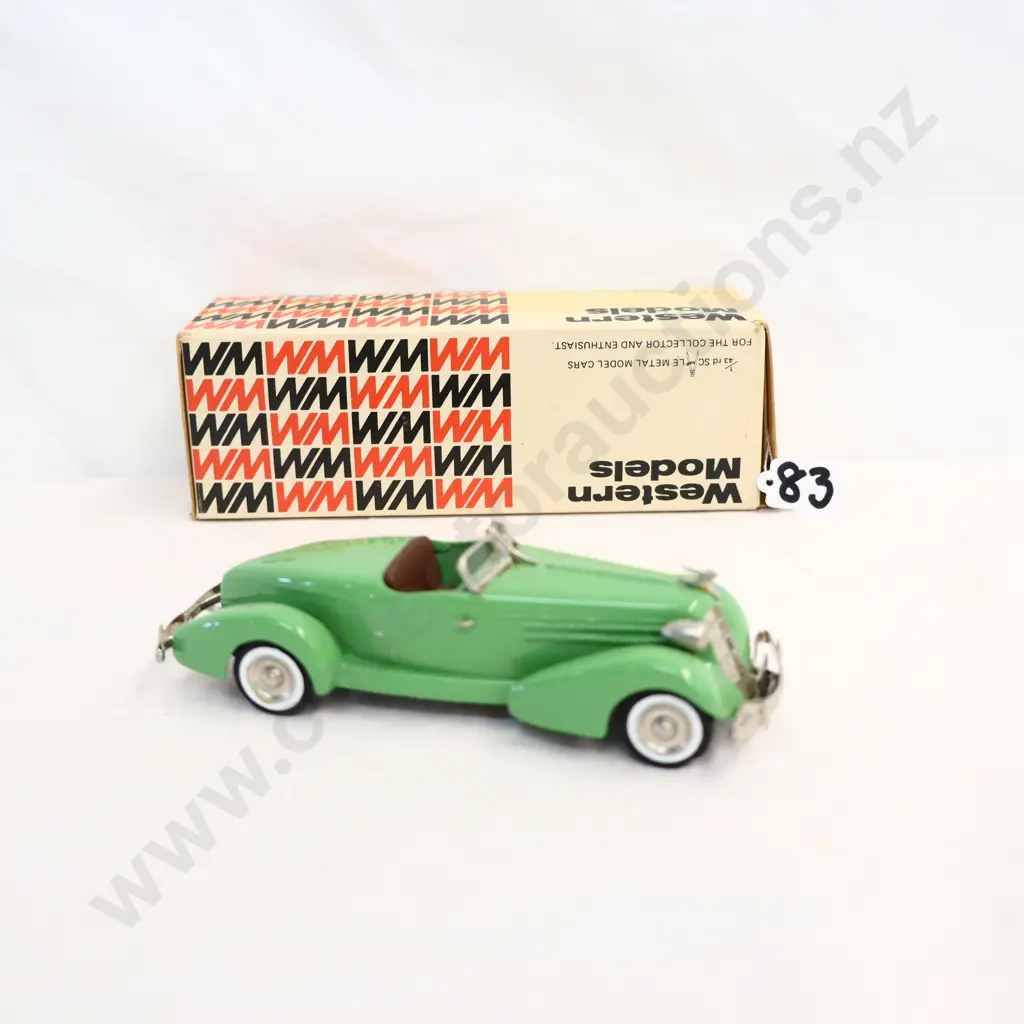 1/43 Western Models 1935 Auburn 851 Speedster Image 1++