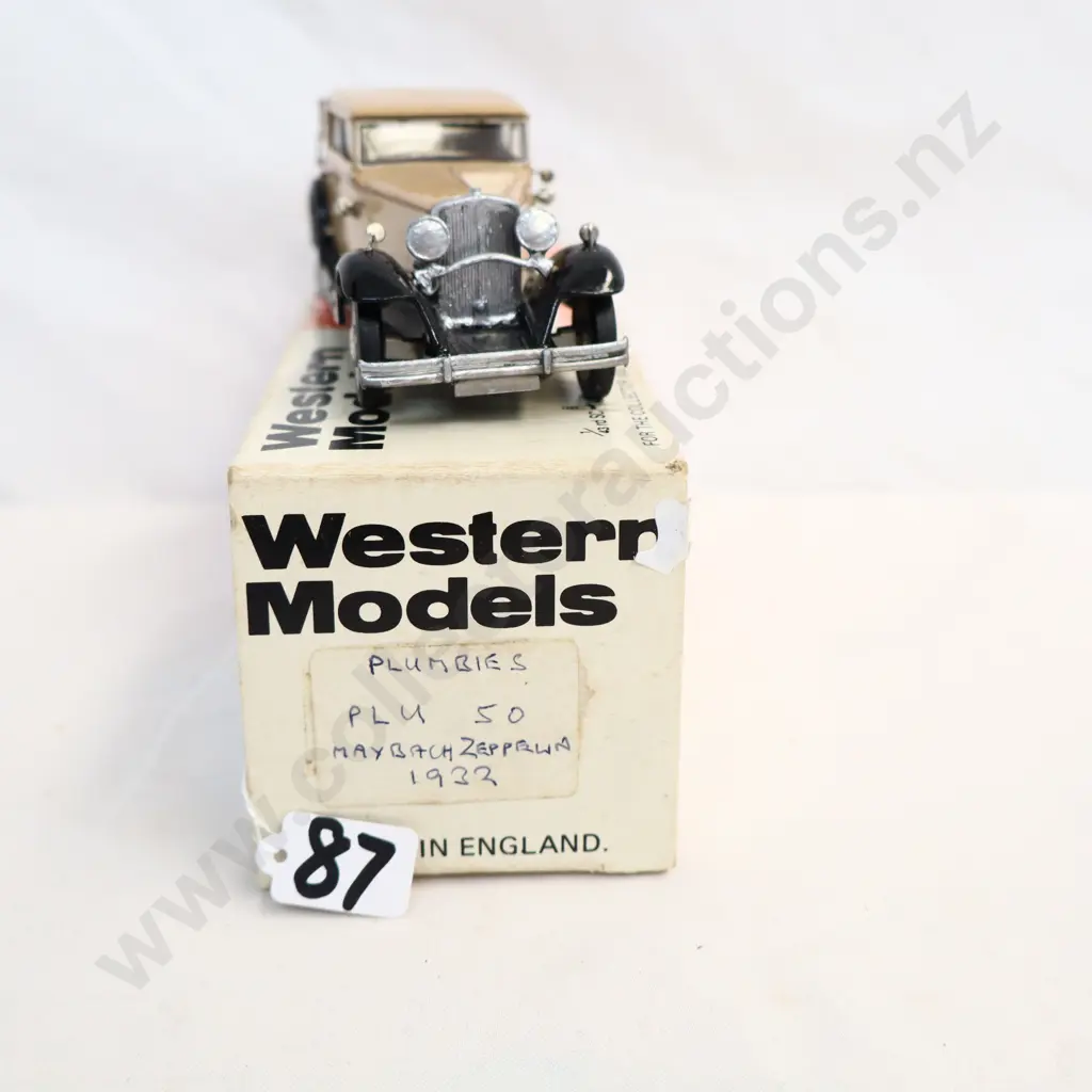 1/43 Western Models 1932 Plumbis Maybach Zepplin Image 1++