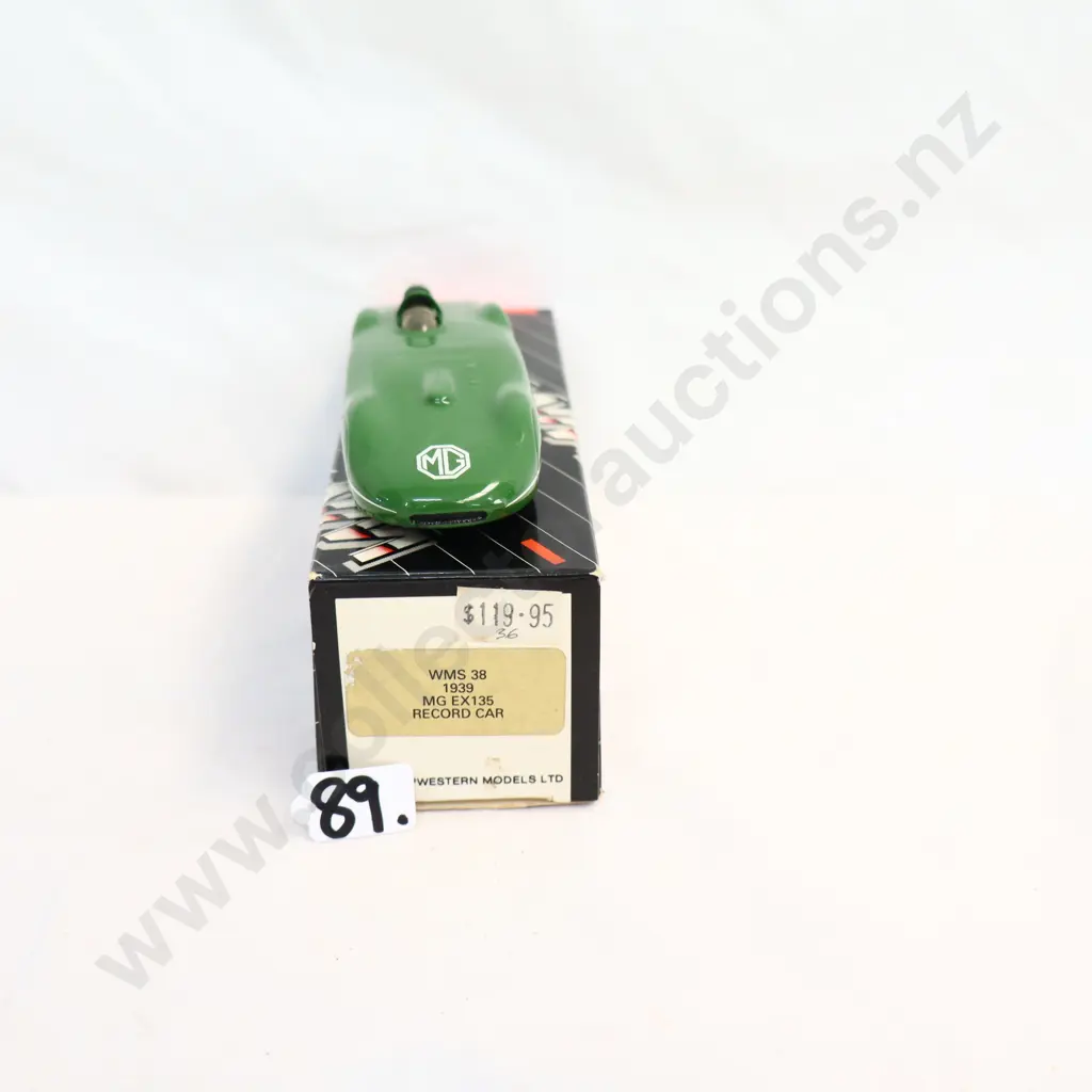 1/43 Western Models 1939 MG Ex 135 Record Car Image 1++