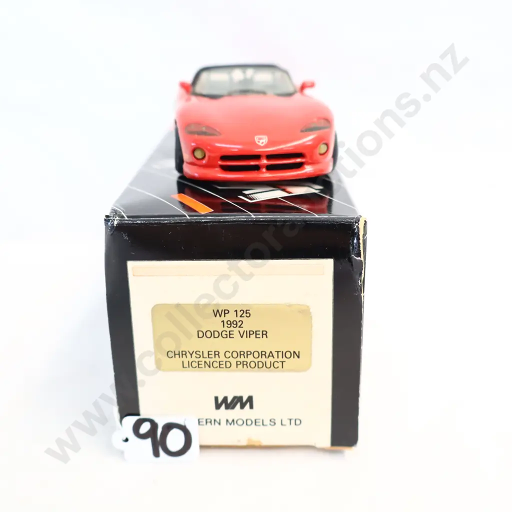 1/43 Western Models 1992 Dodge Viper Image 1++