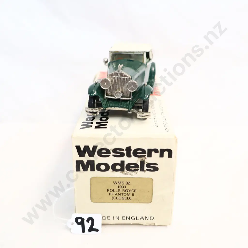 1/43 Western Models 1933 Rolls Royce Image 1++