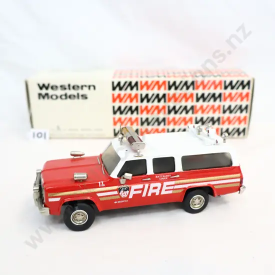 1/43 Western Models Chevrolet C10 Suburban Fire Truck
