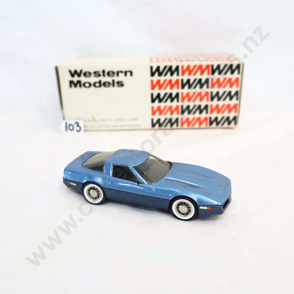 1/43 Western Models 1983 Chevrolet Corvette Image 1++