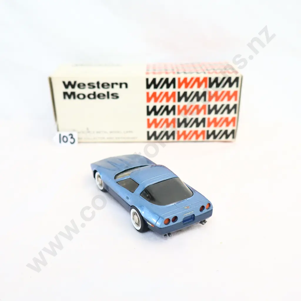 1/43 Western Models 1983 Chevrolet Corvette Image 1++