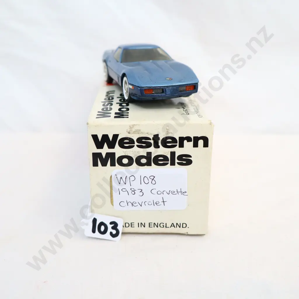 1/43 Western Models 1983 Chevrolet Corvette Image 1++