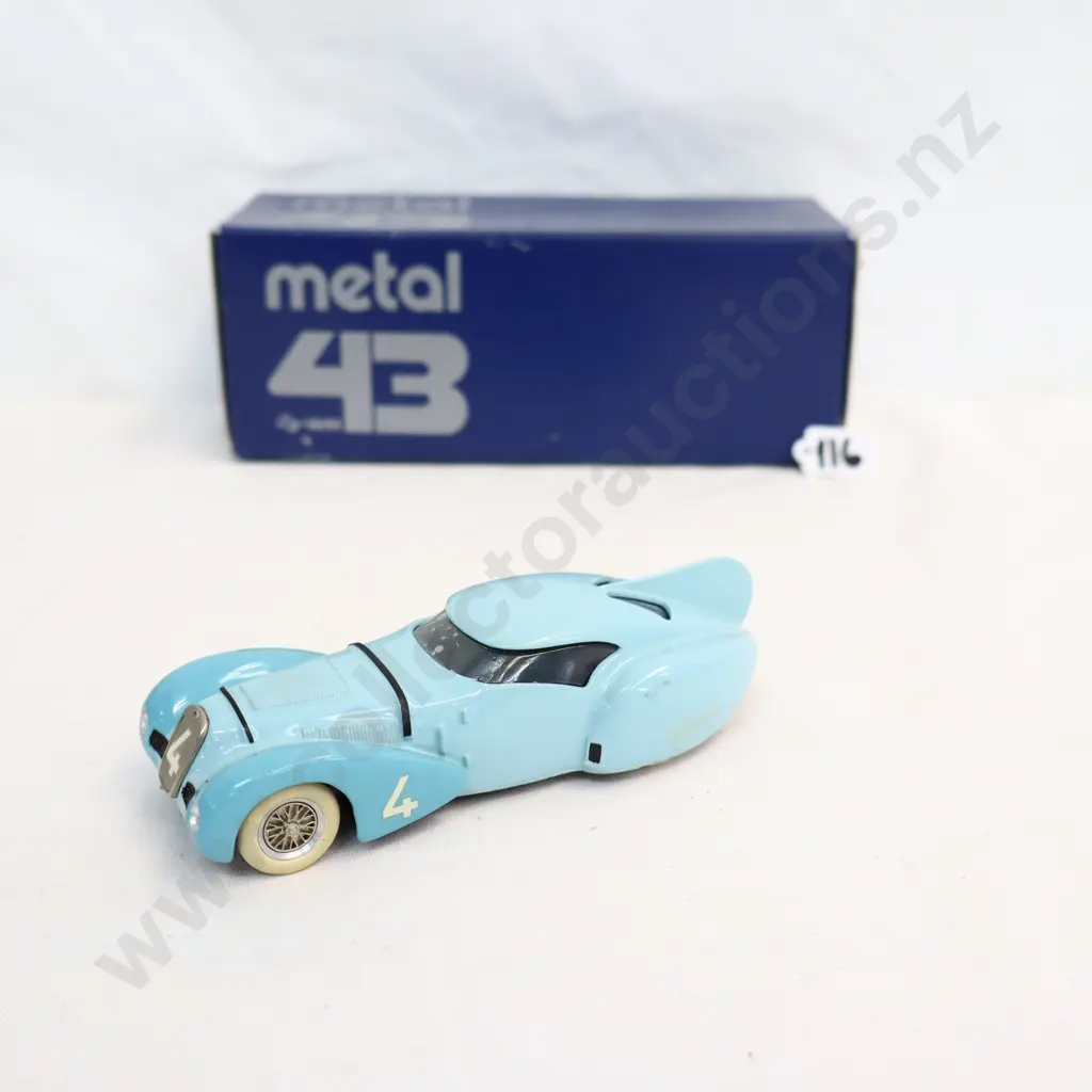 1/43 Metal 43 1937 Delage Andreau Image 1++