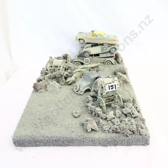 1/43 Demo Yard Diarama