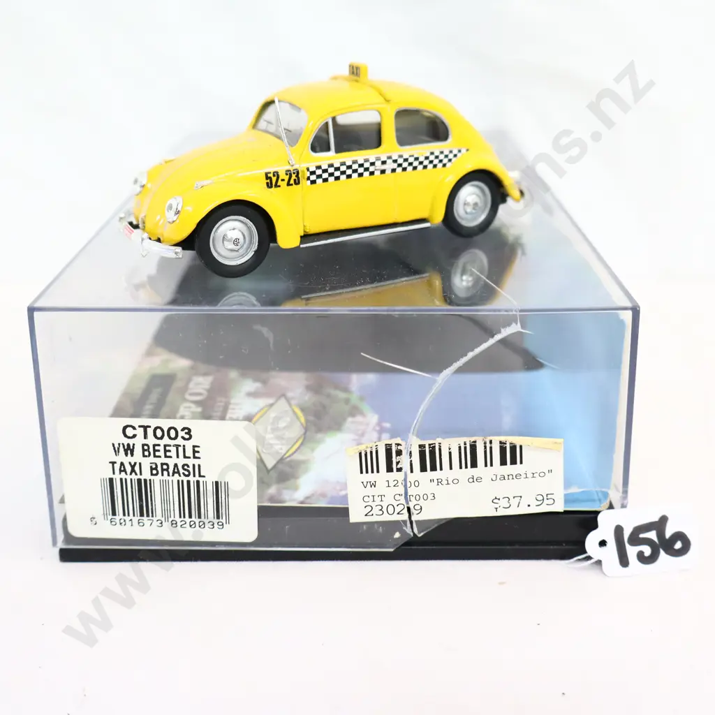 1/43 City Models VW Beetle Taxi Brazil Image 1++