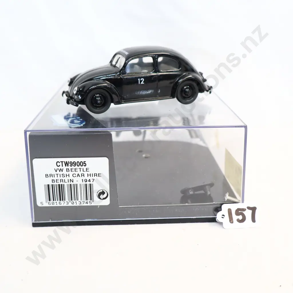 1/43 City Models VW Beetle British Car Hire Berlin 1947 Image 1++