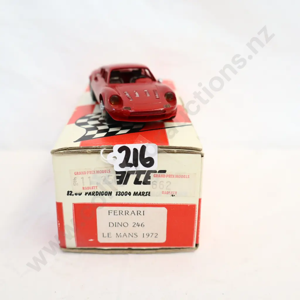 1/43 Starter Models 1972 Ferrari Dyno Image 1++