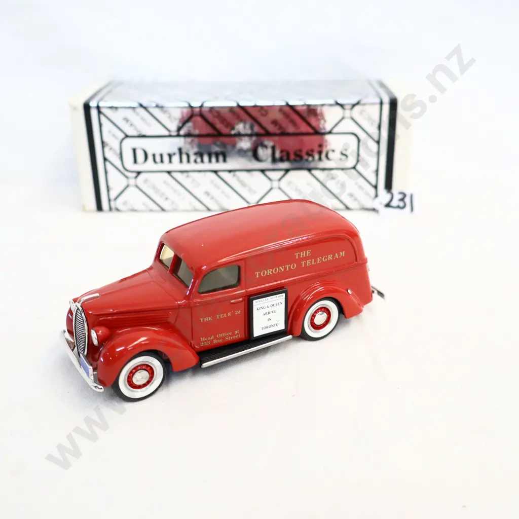1/43 Durham Classics 1939 Ford Panel Van Image 1++
