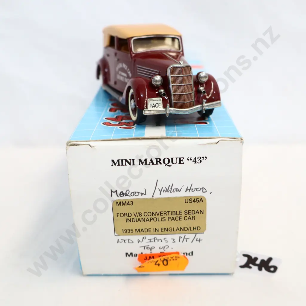1/43 Minimarque 1935 Ford V8 Convertible Image 1++