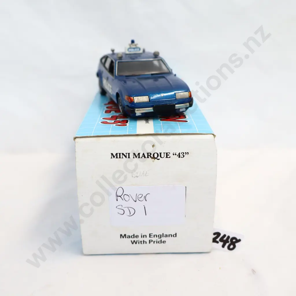 1/43 Minimarque Models Rover SD1 Police Car Image 1++