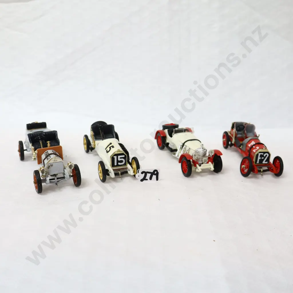 1/43 Model Cars x 4 Image 1++