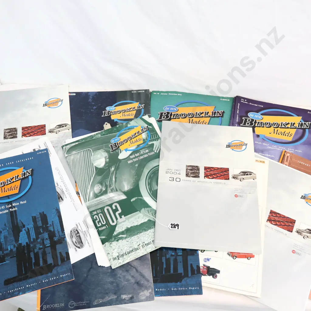 1/43 Scale Models Catalogs Emphemera Image 1++