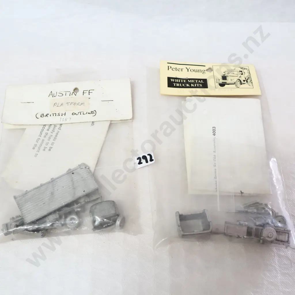 1/87 Peter Young White Metals Kits Austin FF And UD Prime Mover Image 1++