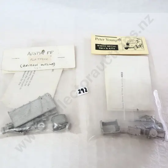 1/87 Peter Young White Metals Kits Austin FF And UD Prime Mover