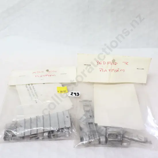 1/87 Peter Young White Metals Kits Inter Acco Platform And Bedford TK Platform