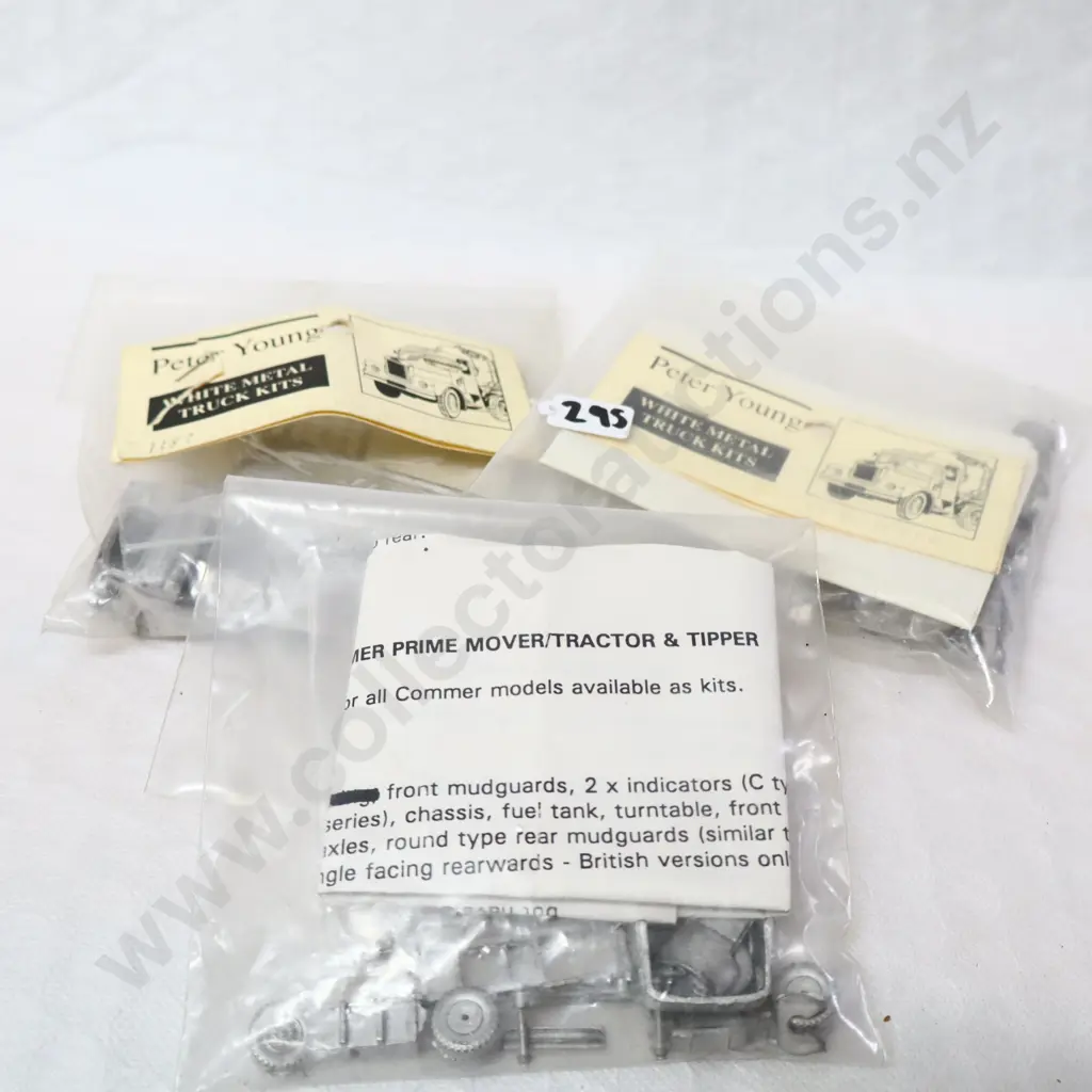 1/87 Peter Young White Metals Kits  Austin FF Tipper And Austin FF Platform Image 1++