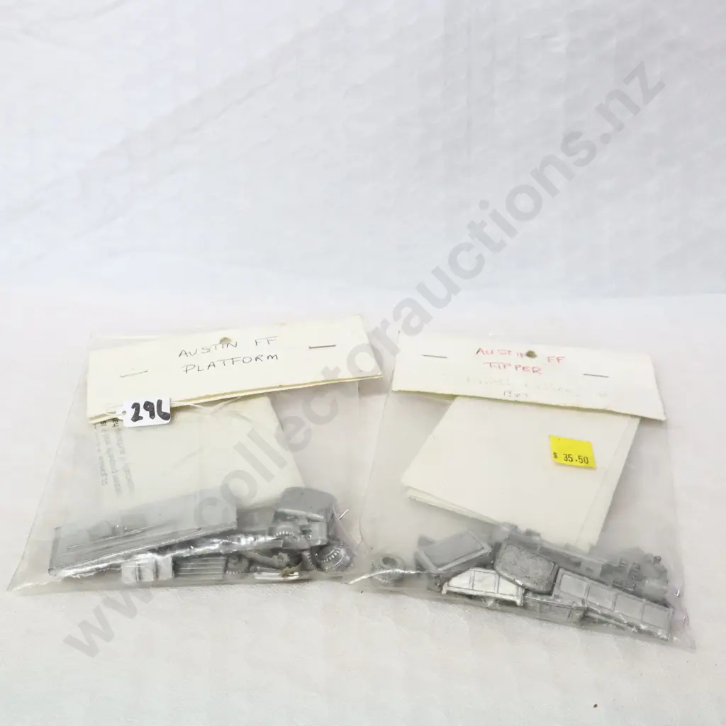 1/87 Peter Young White Metals Kits x 3 Image 1++