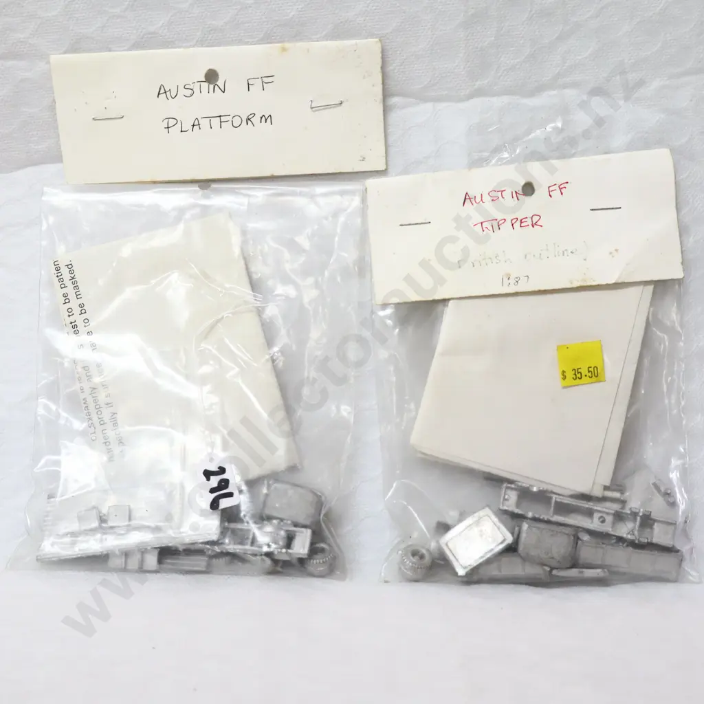 1/87 Peter Young White Metals Kits x 3 Image 1++