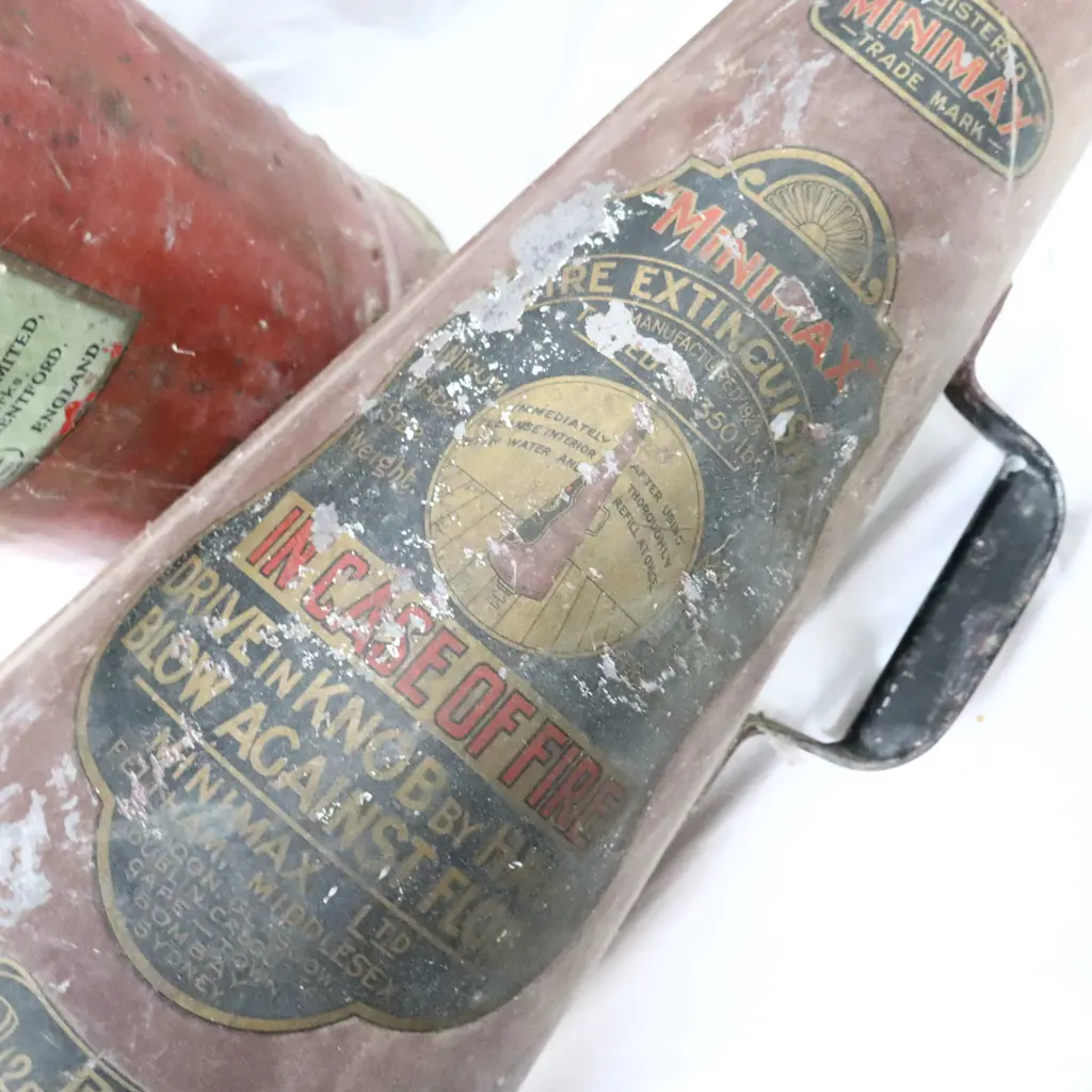 Antique Fire Extinguishers x 2  Image 1++