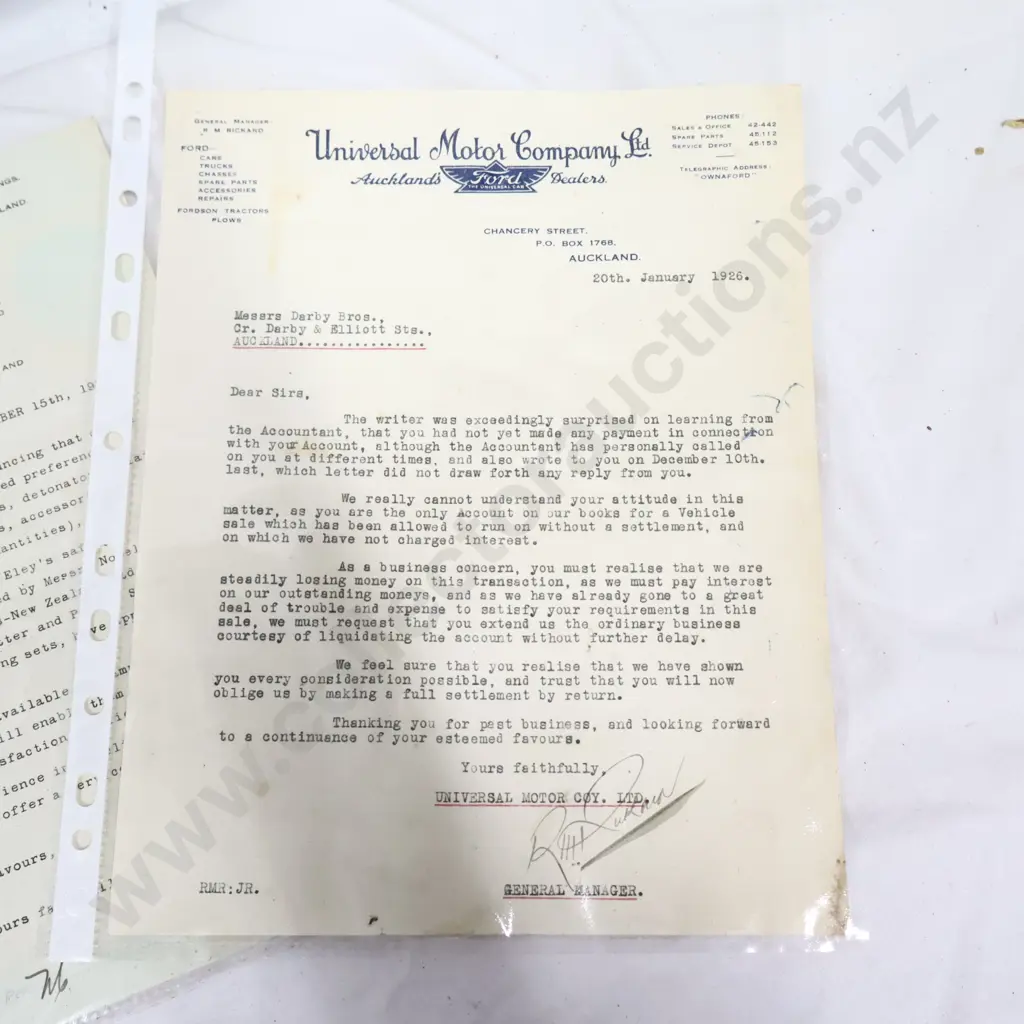 Empherma Ford, Campbel Bro's Explosives and Extermination Image 1++