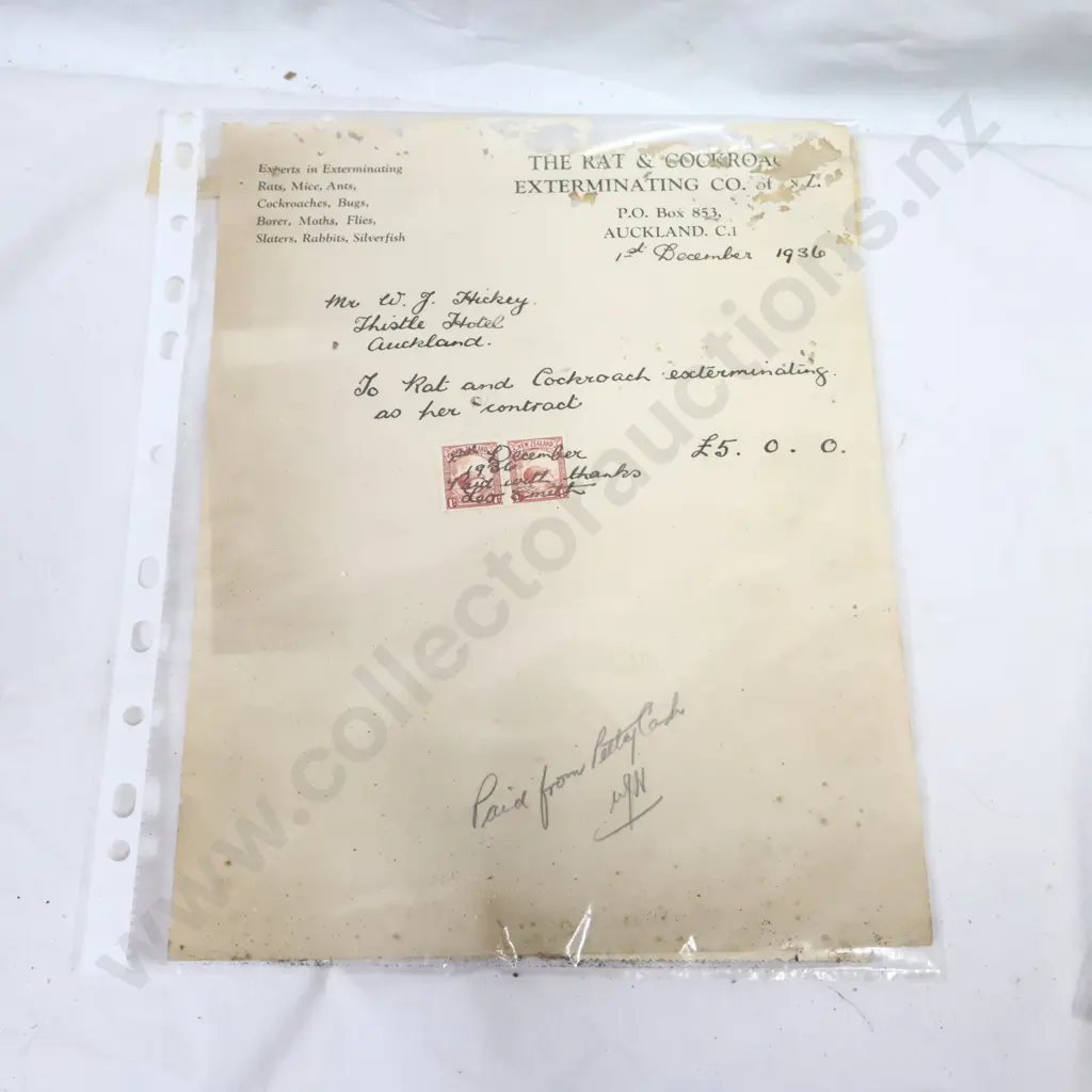 Empherma Ford, Campbel Bro's Explosives and Extermination Image 1++