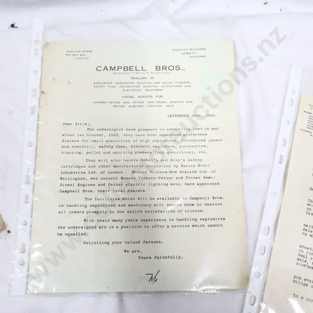 Empherma Ford, Campbel Bro's Explosives and Extermination Image 1++