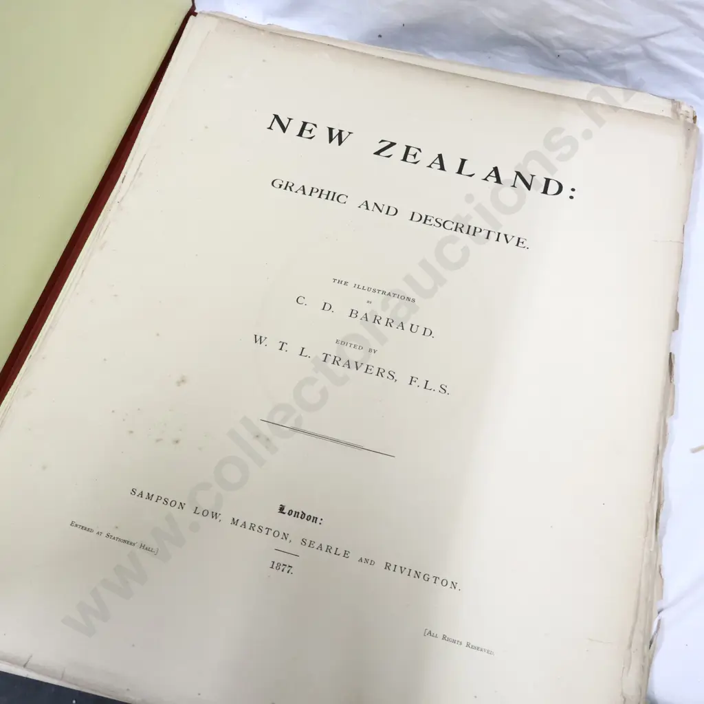 Empherma. NZ Graphic and Descriptive 1887 and Discharge Certificates. Image 1++