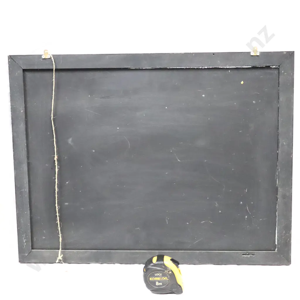 Amber Tips Tea Tin Handpainted Sign Image 1++