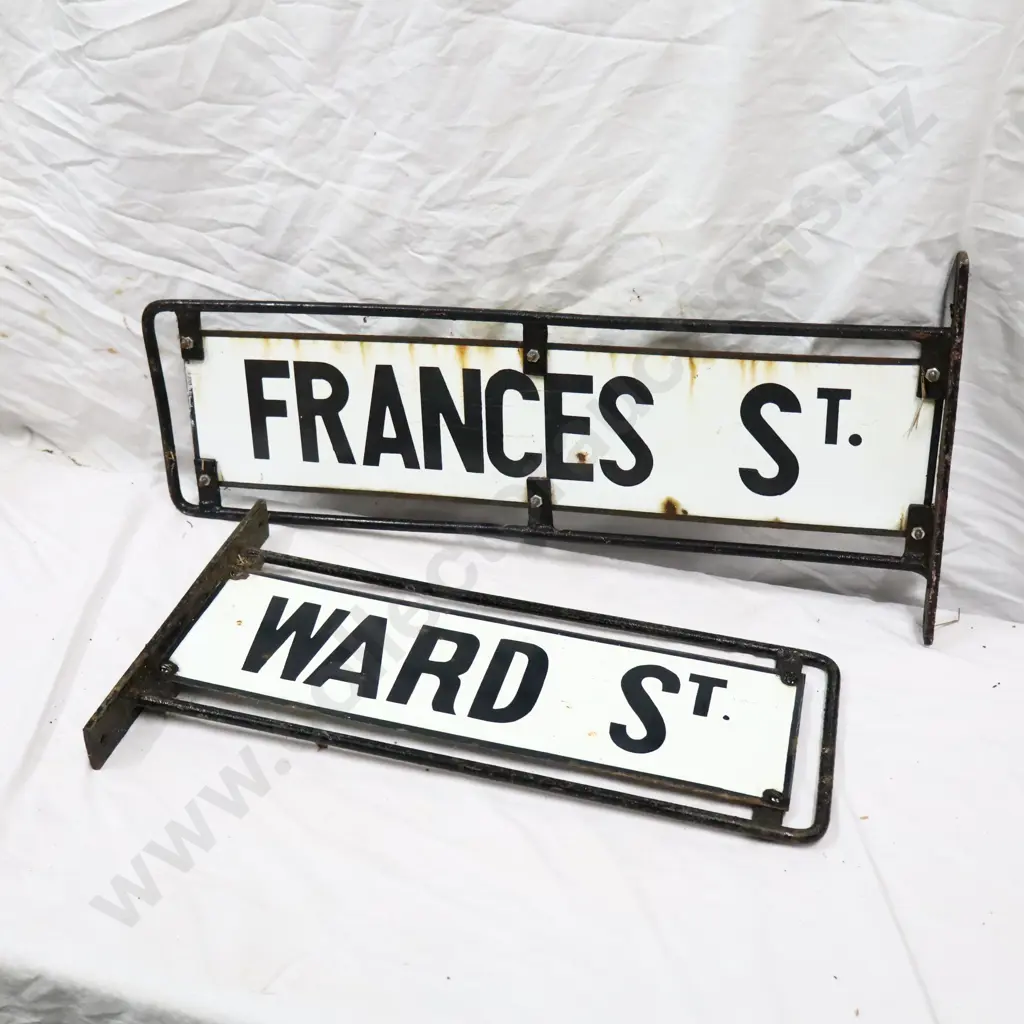 Old Enamel Street Signs Image 1++