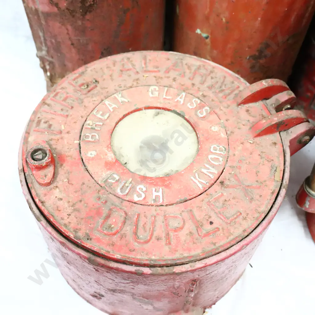 Vintage Fire Extinguishers x 9 Image 1++