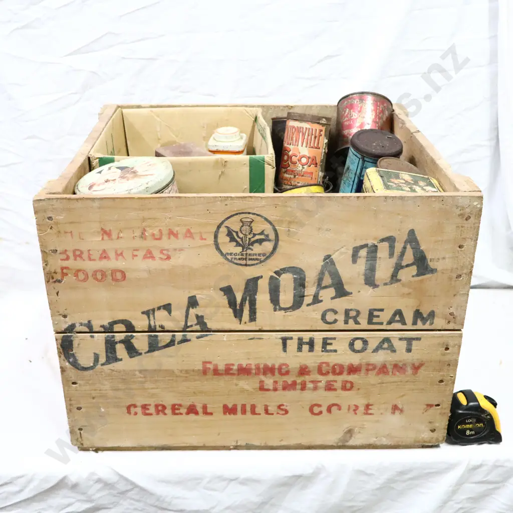 Creamota (Sergent Dan) Box And Vintage Kitchen Tins Image 1++