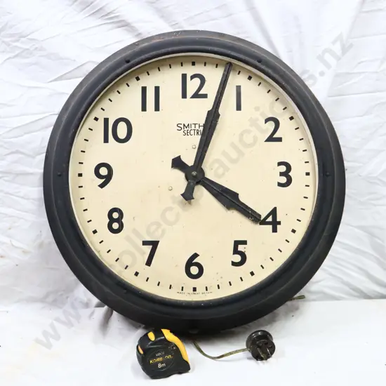 LARGE Smiths Industrial Wall Clock