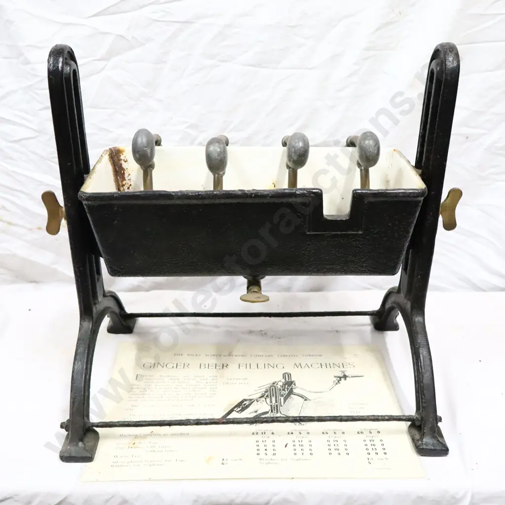 Antique Ginger Beer Filling Machine Image 1++